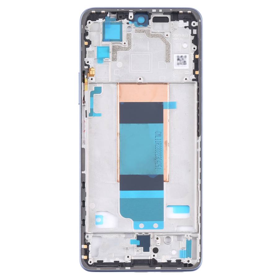 Front Housing LCD Frame Bezel Plate for Xiaomi Redmi K40S / Poco F4(Black)