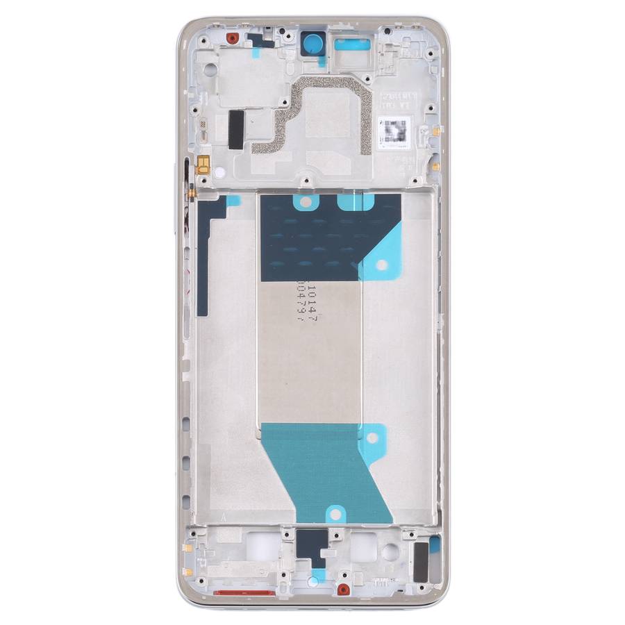 Front Housing LCD Frame Bezel Plate for Xiaomi Redmi K50 / Redmi K50 Pro(Black)
