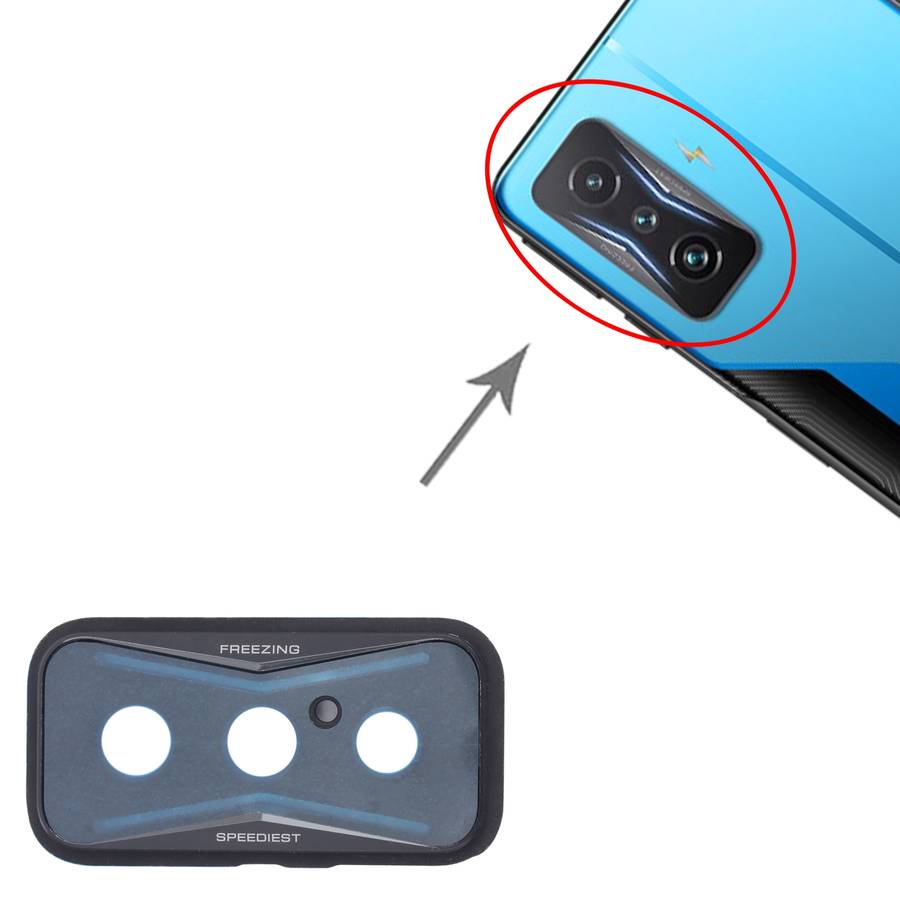 Back Camera Lens Frame for Xiaomi Redmi K50 Gaming/Poco F4 GT