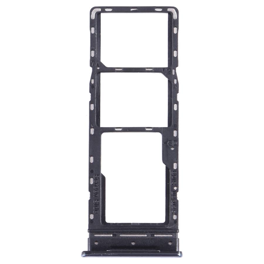 For Infinix Note 10 Pro/Note 10 Pro NFC X695 SIM Card Tray + SIM Card Tray + Micro SD Card Tray (Bla