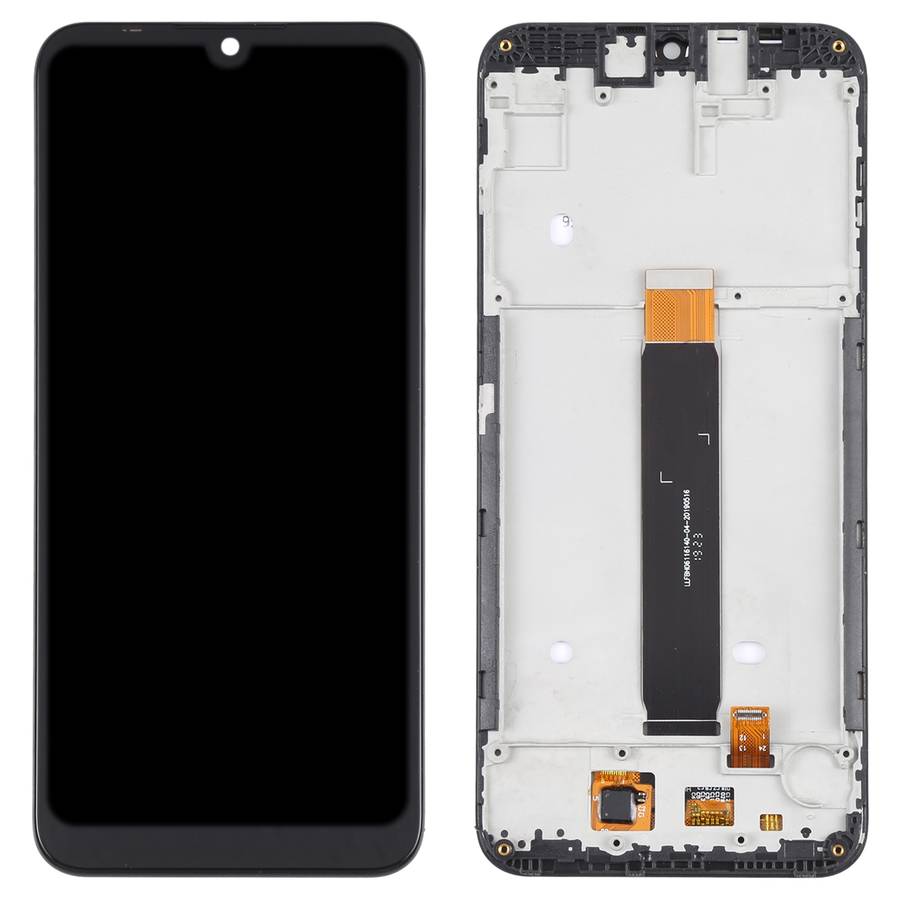 OEM LCD Screen for Lenovo K10 2019 XT2025-3 Digitizer Full Assembly with Frame (Black)