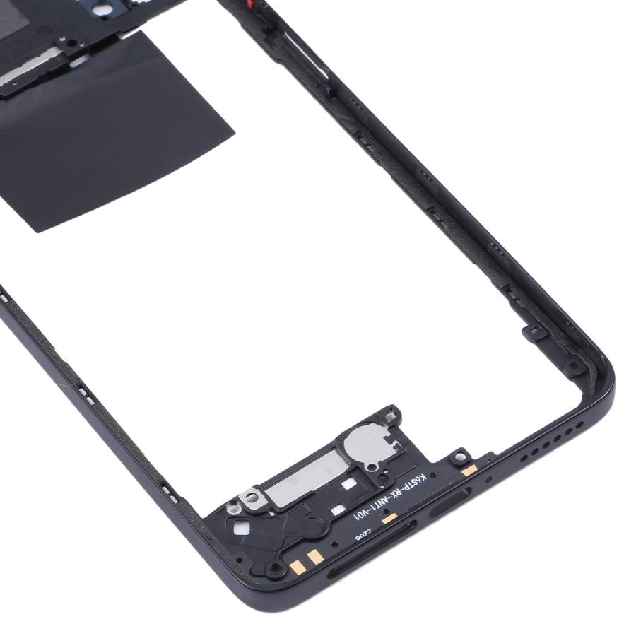 Original Middle Frame Bezel Plate for Xiaomi Redmi Note 11 Pro 4G 2201116TG 2201116TI(Black)