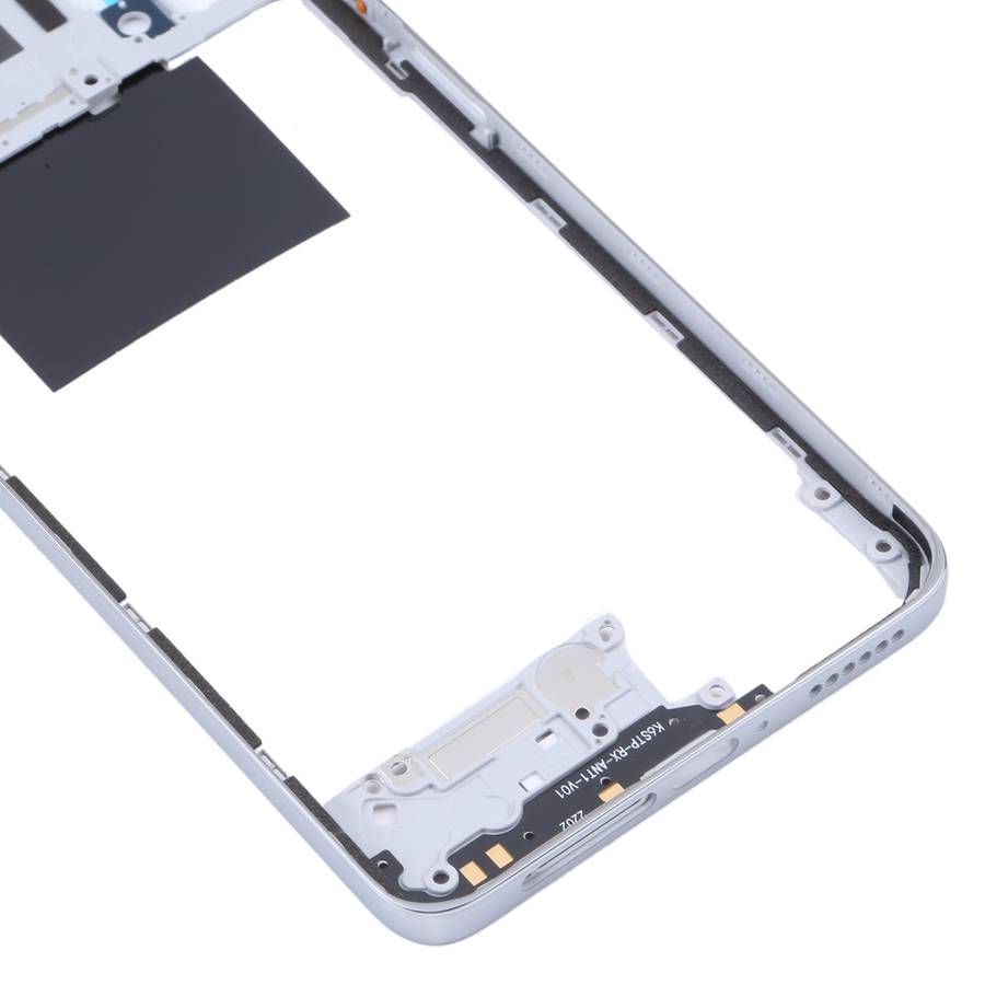 Original Middle Frame Bezel Plate for Xiaomi Redmi Note 11 Pro 4G 2201116TG 2201116TI(Black)