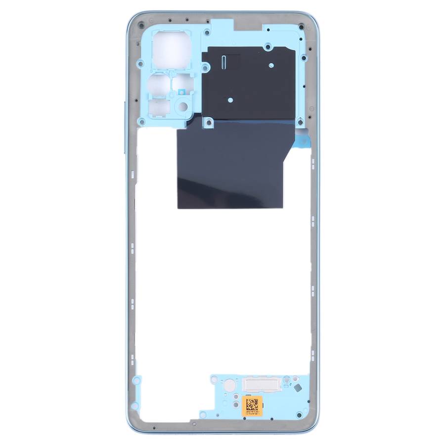 Original Middle Frame Bezel Plate for Xiaomi Redmi Note 11 Pro 4G 2201116TG 2201116TI(Black)