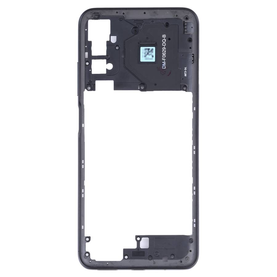 Original Middle Frame Bezel Plate for Xiaomi Poco M3 Pro 5G M2103K19PG M2103K19PI (Black)
