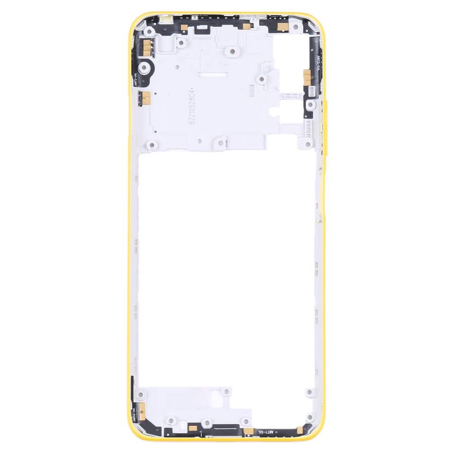 Original Middle Frame Bezel Plate for Xiaomi Poco M3 Pro 5G M2103K19PG M2103K19PI (Black)