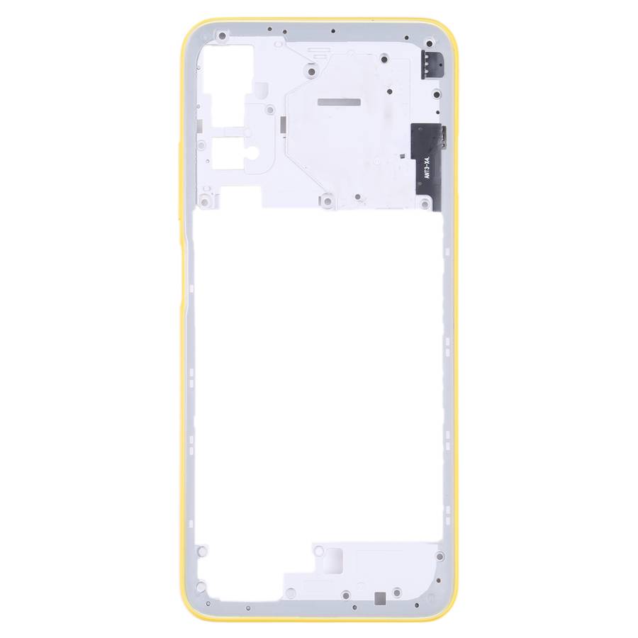 Original Middle Frame Bezel Plate for Xiaomi Poco M3 Pro 5G M2103K19PG M2103K19PI (Black)