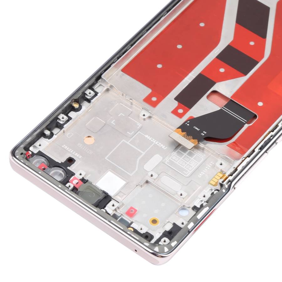 Original OLED LCD Screen for Honor 50 Pro Digitizer Full Assembly with Frame(Black)