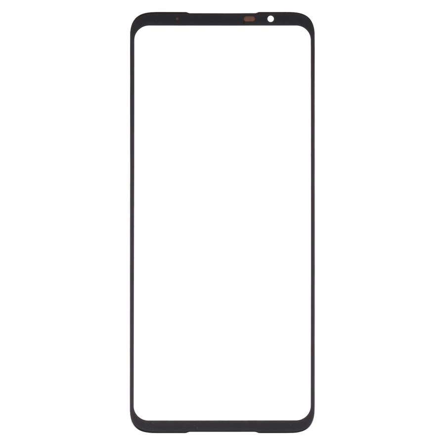 For Asus ROG Phone 5 Pro ZS673KS Front Screen Outer Glass Lens with OCA Optically Clear Adhesive (Bl