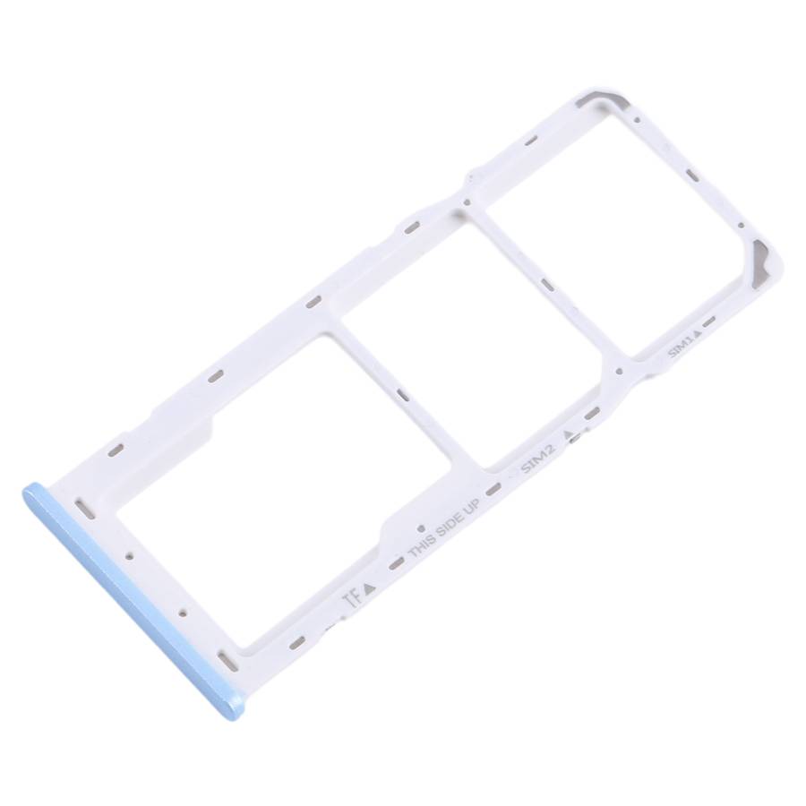 For TCL 30 SE / 30E / 305 / 306 Original SIM Card Tray + SIM Card Tray + Micro SD ... (Baby Blue)