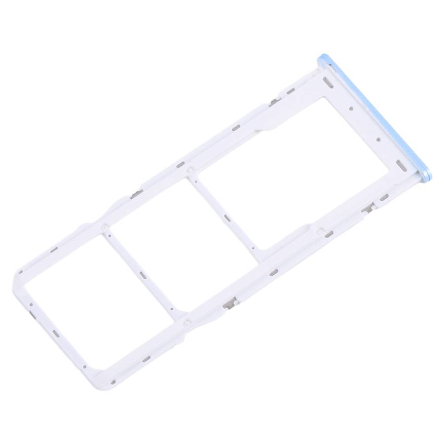 For TCL 30 SE / 30E / 305 / 306 Original SIM Card Tray + SIM Card Tray + Micro SD ... (Baby Blue)