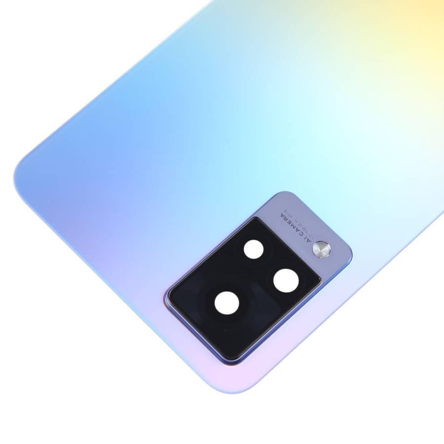 For vivo V21 Original Battery Back Cover with Camera Lens Cover(Blue)