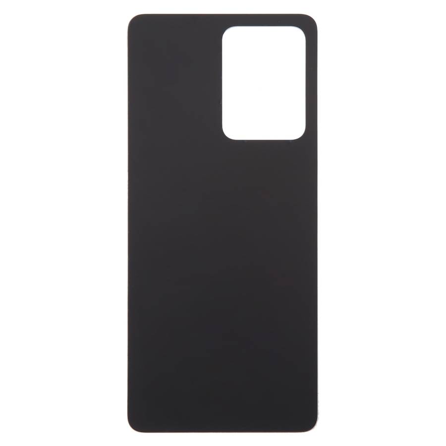 For Xiaomi Redmi Note 12 Pro Glass Battery Back Cover(Black)