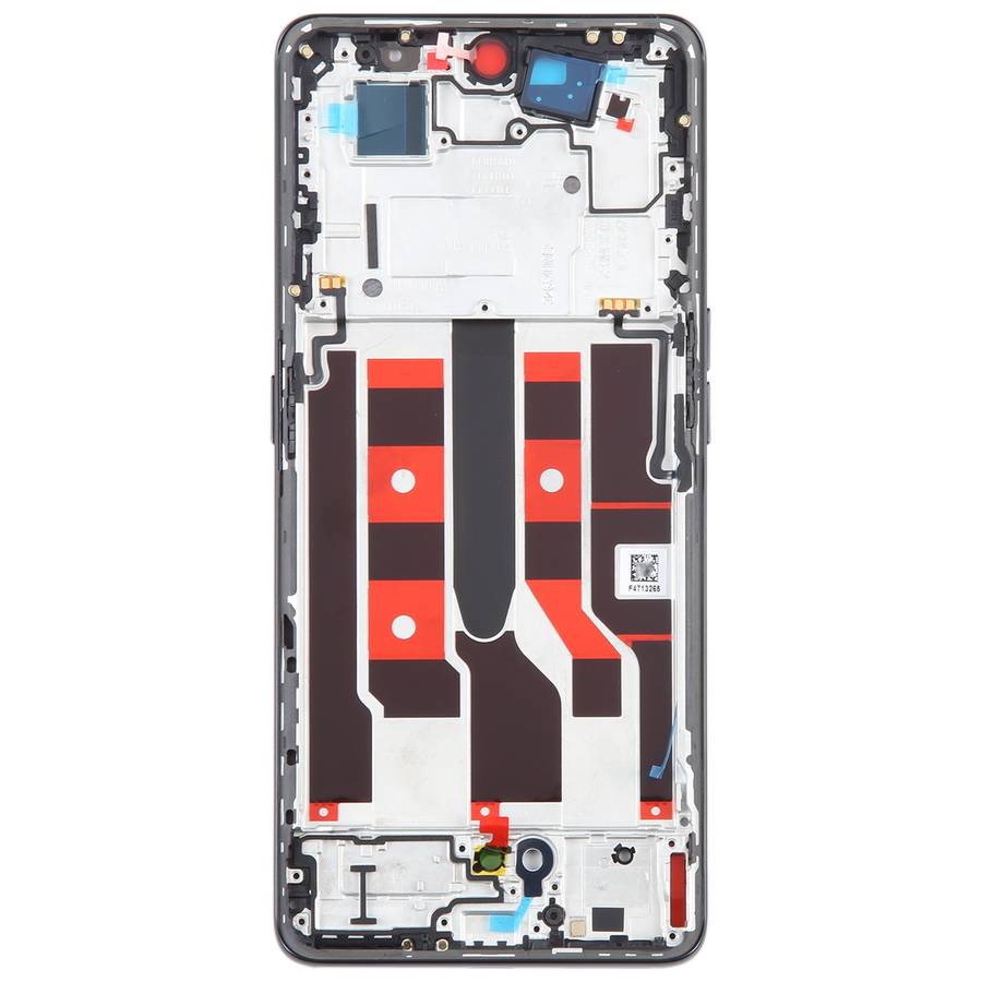 For OPPO A1 Pro Original Front Housing LCD Frame Bezel Plate (Black)