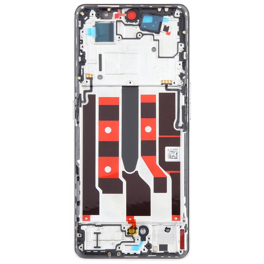 For OPPO A1 Pro Original Front Housing LCD Frame Bezel Plate (Black)
