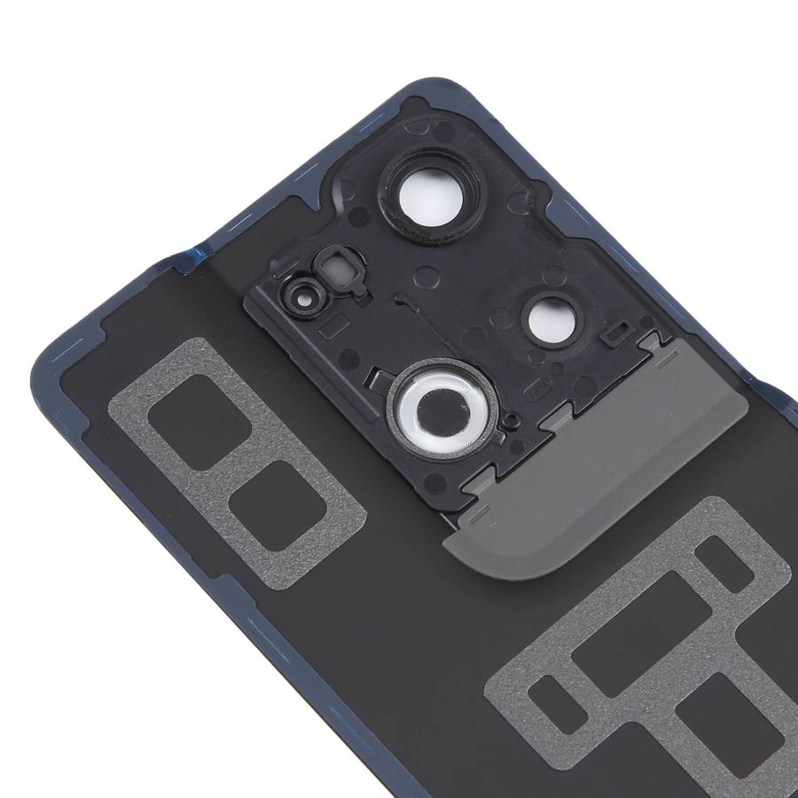 For OPPO Reno8 Pro+ Original Battery Back Cover with Camera Lens Cover(Black)