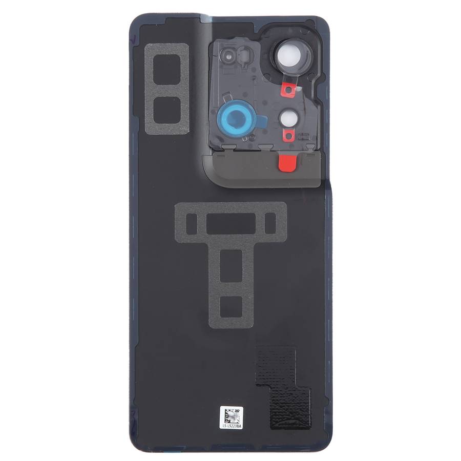 For OPPO Reno8 Pro+ Original Battery Back Cover with Camera Lens Cover(Black)