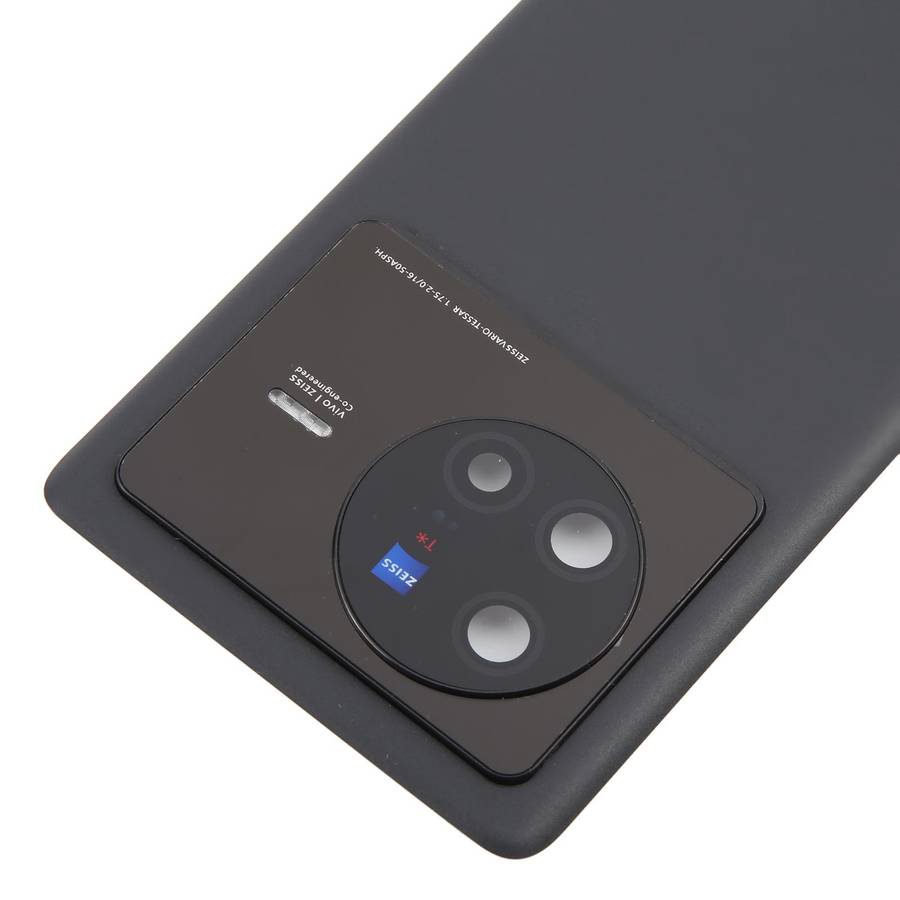 For vivo X80 Original Battery Back Cover (Black)