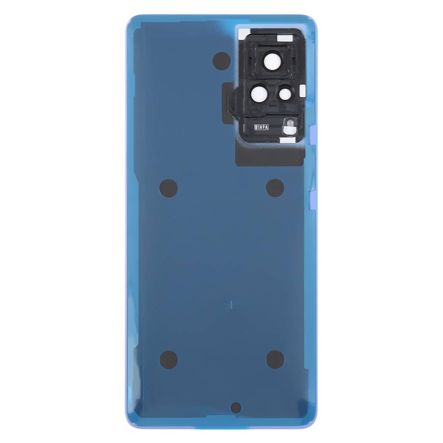 For vivo X60 Pro Global Original Battery Back Cover with Camera Lens Cover(Pink)