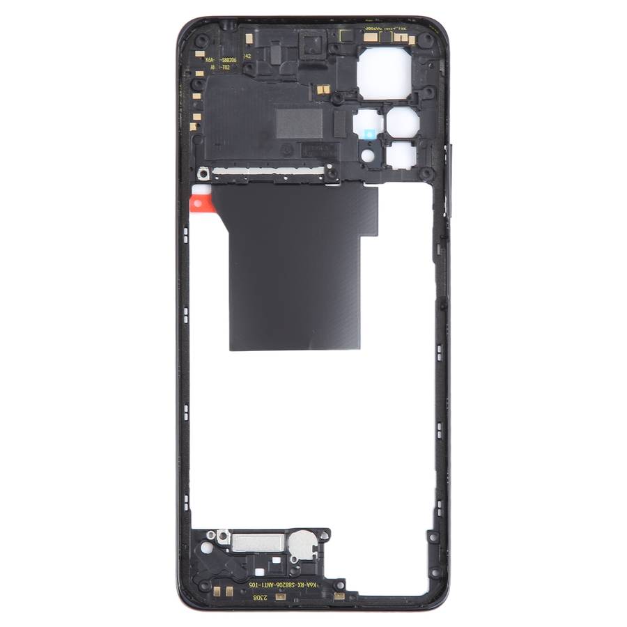 For Xiaomi Redmi Note 12 Pro 4G Original Middle Frame Bezel Plate (Black)