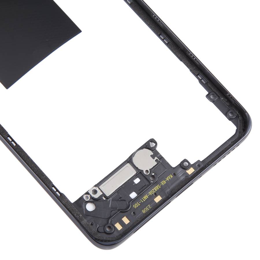 For Xiaomi Redmi Note 12 Pro 4G Original Middle Frame Bezel Plate (Black)