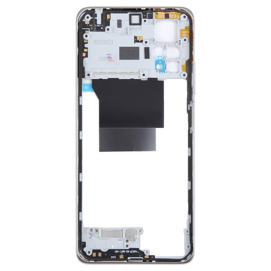 For Xiaomi Redmi Note 12 Pro 4G Original Middle Frame Bezel Plate (Black)