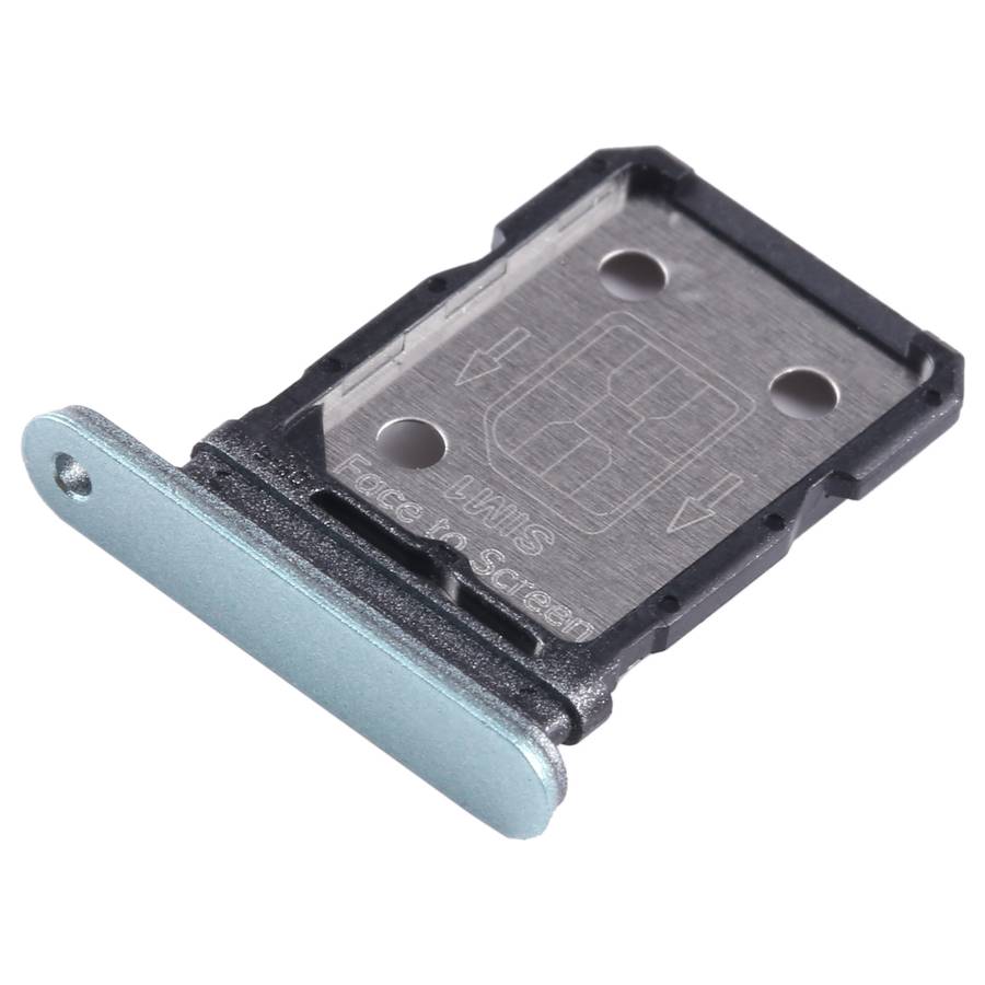 For OnePlus 10R 80W CPH2411 SIM Card Tray + SIM Card Tray (Green)