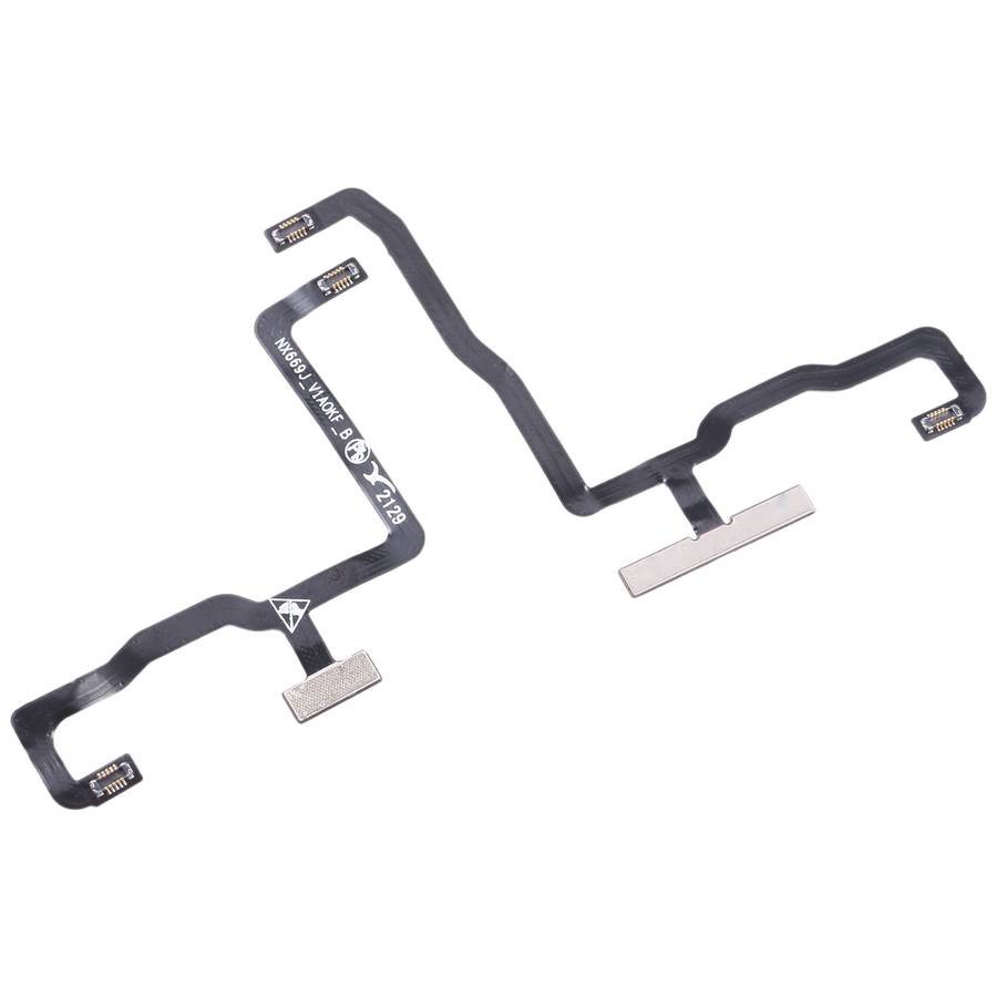 For ZTE Nubia Red Magic 6 1 Pair Power Button & Volume Button Flex Cable