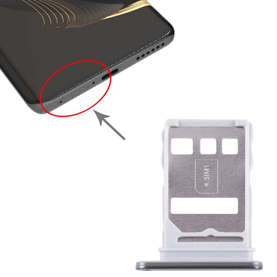 For Huawei nova 10 Pro SIM Card Tray (Black)