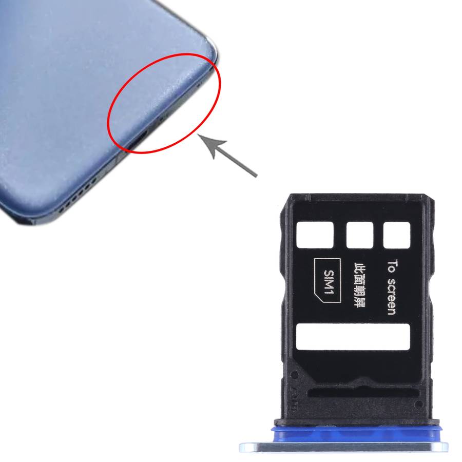 For Honor Magic5 SIM + SIM Card Tray (Black)