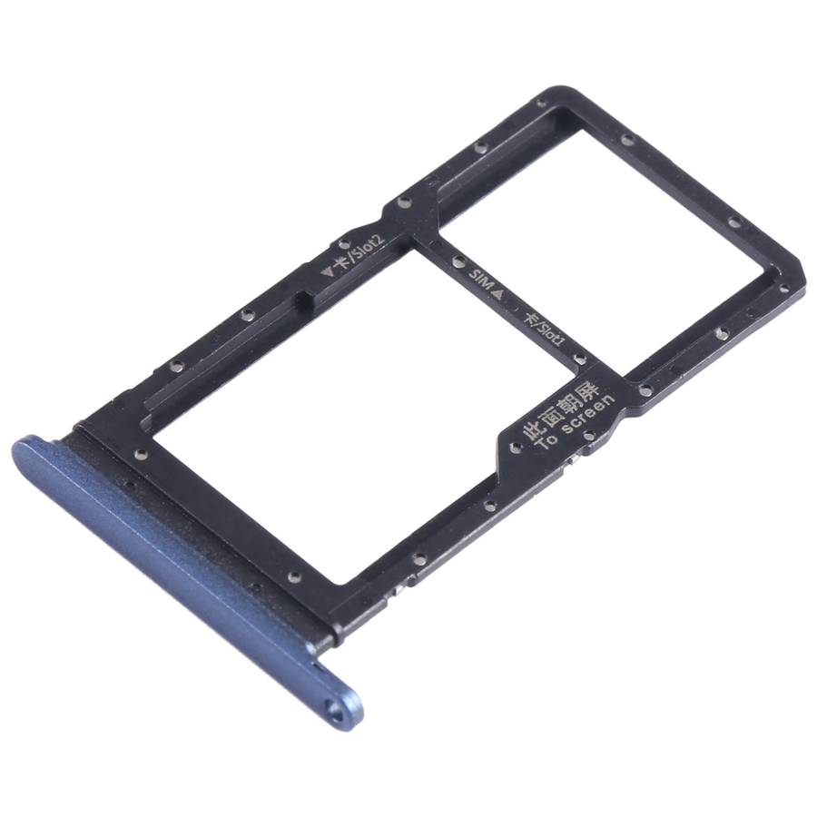 For Honor Play 5T SIM + SIM Card Tray (Black)