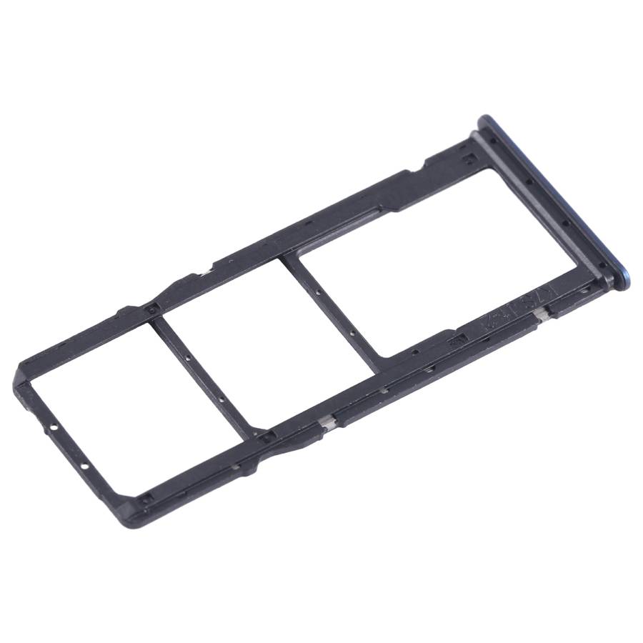 For Xiaomi Poco M4 Pro SIM Card Tray + SIM Card Tray + Micro SD Card Tray (Black)