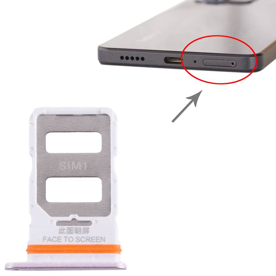 For Xiaomi Redmi Note 12 Pro 5G SIM Card Tray + SIM Card Tray (Black)