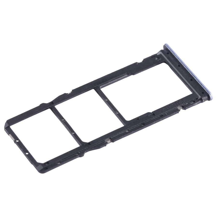 For Xiaomi Redmi 13C 4G SIM Card Tray + SIM Card Tray + Micro SD Card Tray (Black)