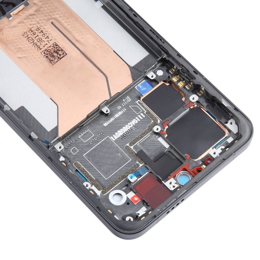 For Xiaomi 14 Pro Original Front Housing LCD Frame Bezel Plate (Black)