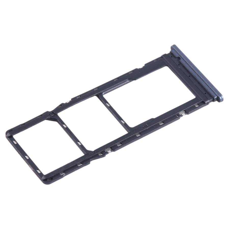 For Tecno Spark 8C KG5k SIM Card Tray + SIM Card Tray + Micro SD Card Tray (Green)