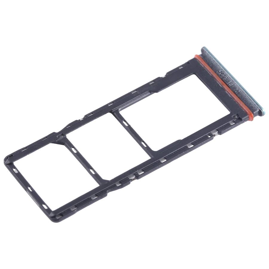 For Infinix Note 11i SIM Card Tray + SIM Card Tray + Micro SD Card Tray (Green)
