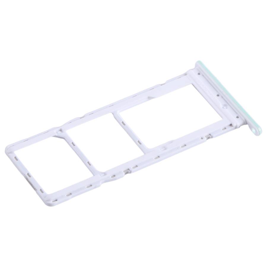 For Infinix Smart 7 HD X6516 SIM Card Tray + SIM Card Tray + Micro SD Card Tray (Black)