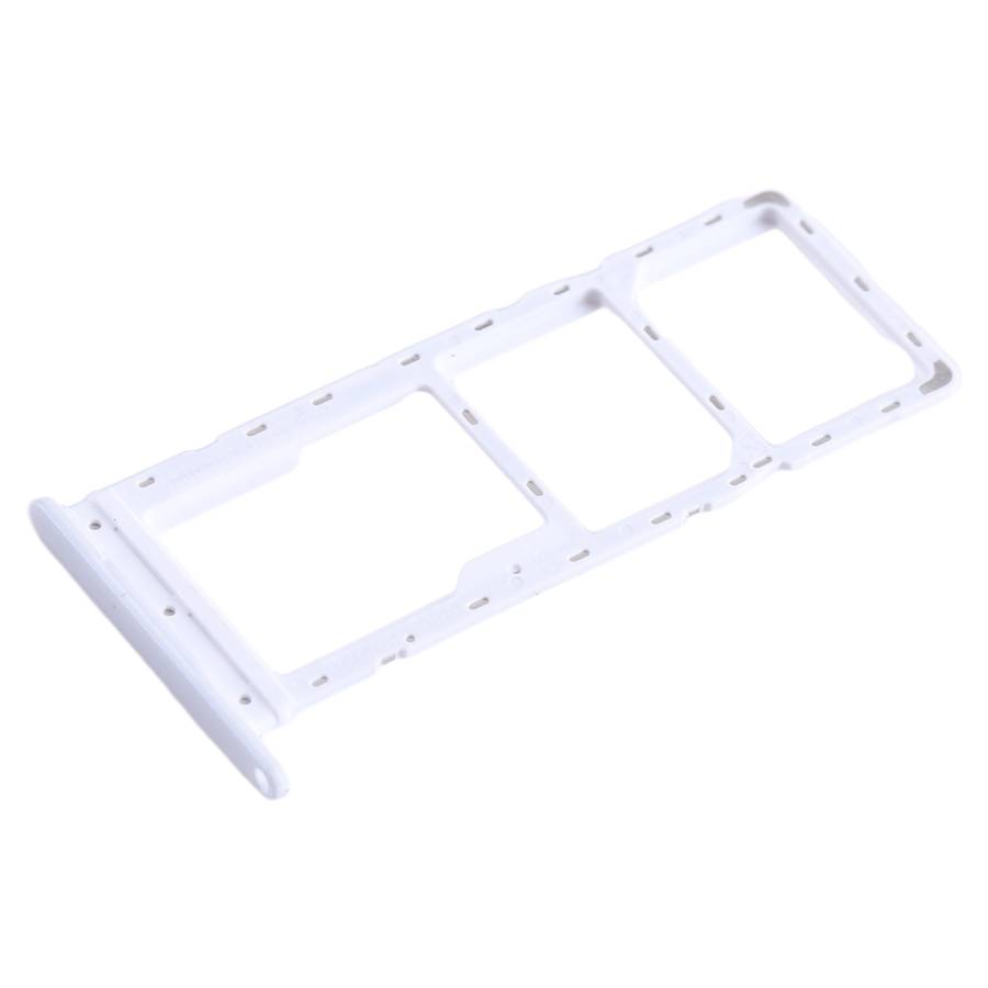 For Infinix Smart 7 HD X6516 SIM Card Tray + SIM Card Tray + Micro SD Card Tray (Black)