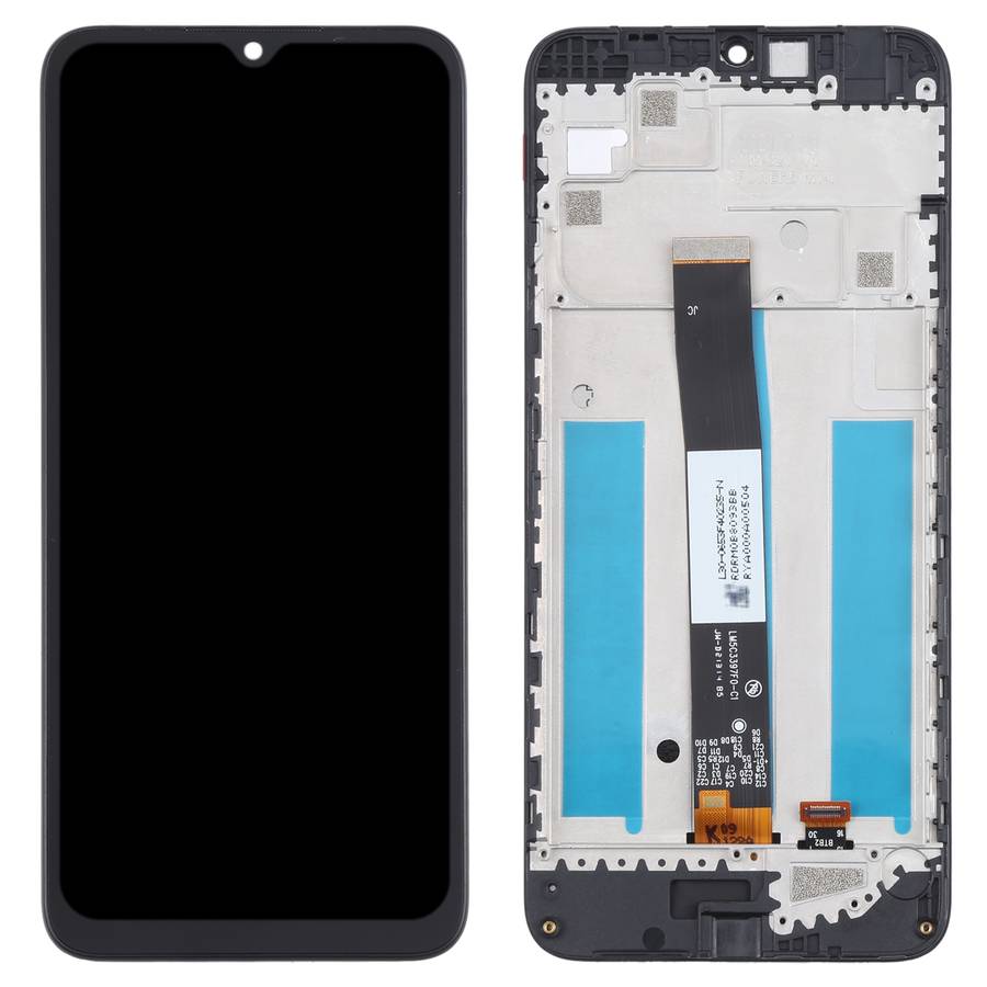 LCD Screen and Digitizer Full Assembly With Frame for Umidigi Power 5(Black)