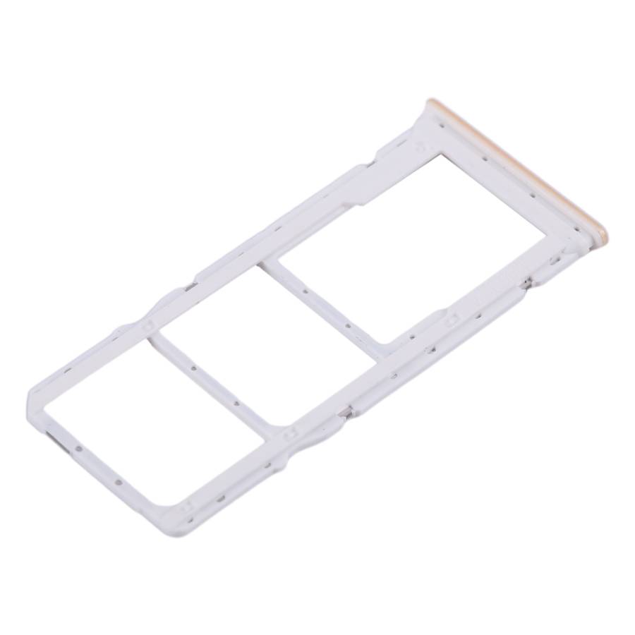 For Xiaomi Redmi Note 12 4G SIM Card Tray + SIM Card Tray + Micro SD Card Tray (Black)