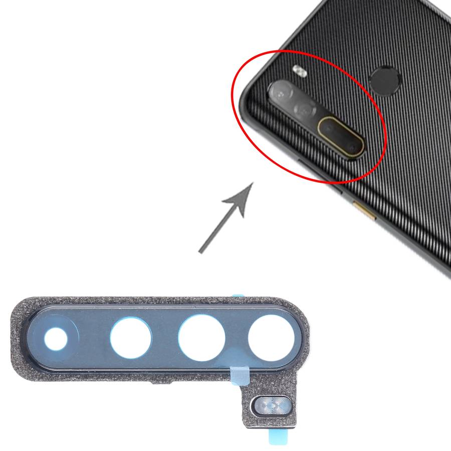 For HTC Desire 20 Pro Original Rear Camera Frame