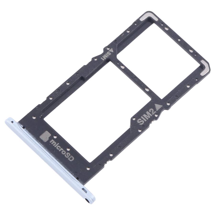 For HTC U20 5G Original SIM Card Tray + SIM / Micro SD Card Tray (White)