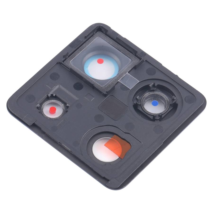 For Xiaomi Redmi Note 13 Pro 5G Back Camera Lens Frame (Black)