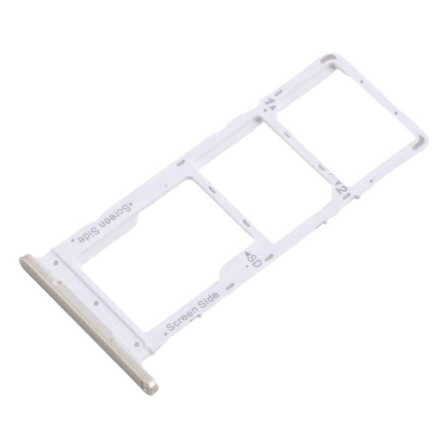 For Infinix Smart 8 X6525 5pcs SIM Card Tray + SIM Card Tray + Micro SD Card Tray (Gold)