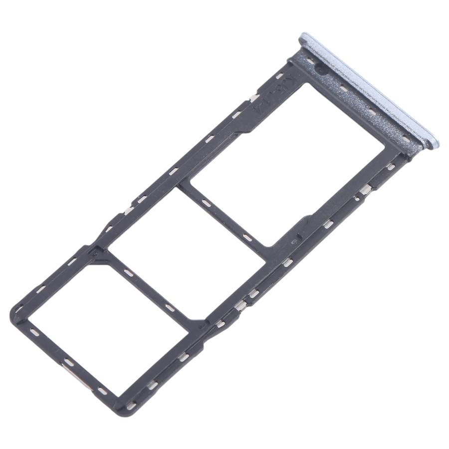 For Infinix Smart 8 India 5pcs SIM Card Tray + SIM Card Tray + Micro SD Card Tray (Black)