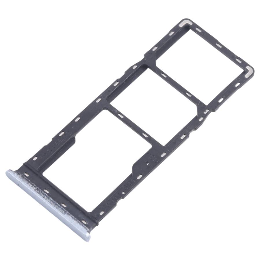 For Infinix Smart 8 Pro X6525 5pcs SIM Card Tray + SIM Card Tray + Micro SD Card Tray (Black)