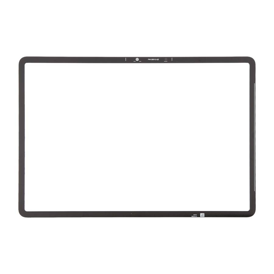 For Huawei MatePad Air DBY2-W00 Front Screen Outer Glass Lens (Black)
