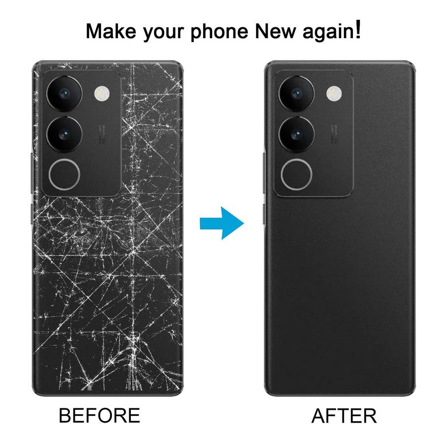 For vivo S17 OEM Battery Back Cover(Black)