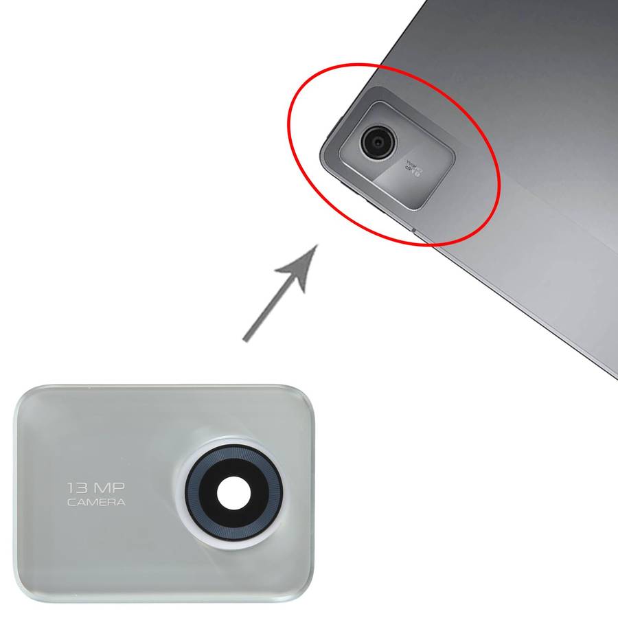 For Lenovo Tab M11 / K11 TB330FU Original Back Camera Lens (Black)